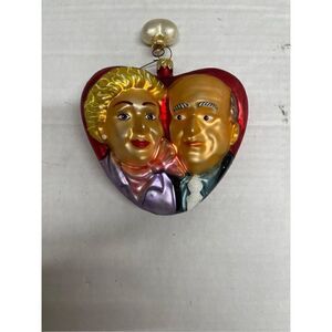 Rare 1998 Christopher Radko I Love Lucy “With Love Ethel And Fred” Ornament
